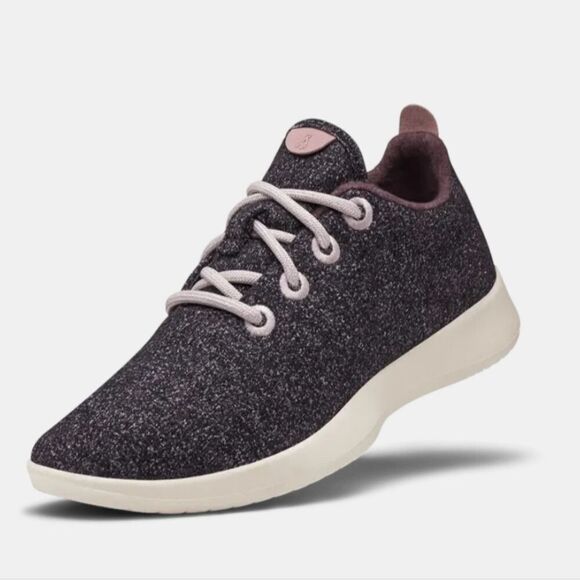 ALLBIRDS Shoes Womens 6 Nordstrom Hawthorn Gray Cream Sole Wool Runner Sneakers - Picture 1 of 8